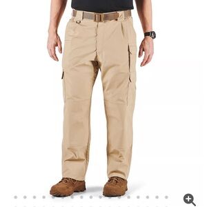 5.11 TACTICAL Taclite Pro Cargo Pants Relaxed Fit TDU Khaki Size 42x34 NWT